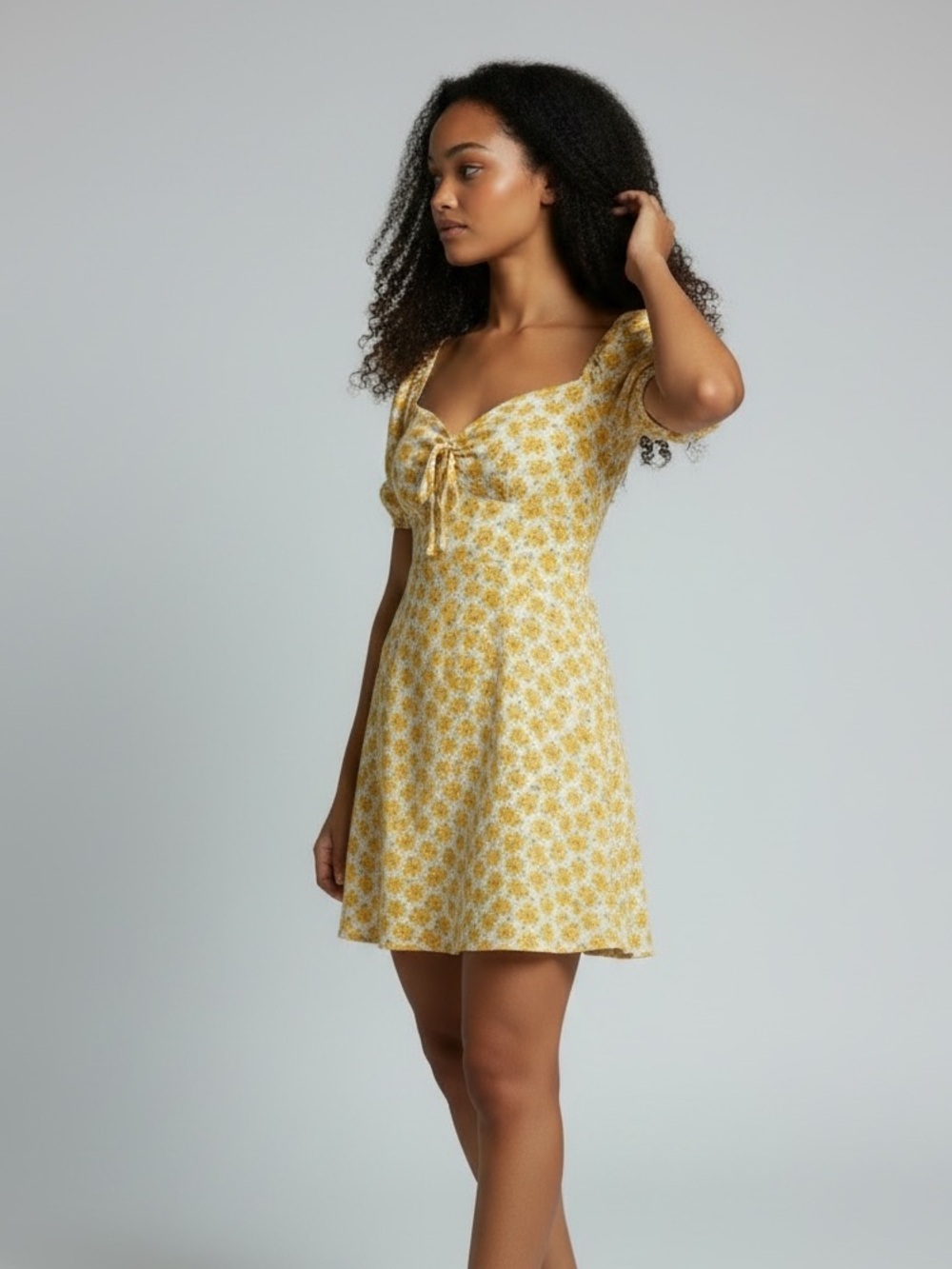 🌼 Faithfull the Brand Ditsy Floral Mini Dress
